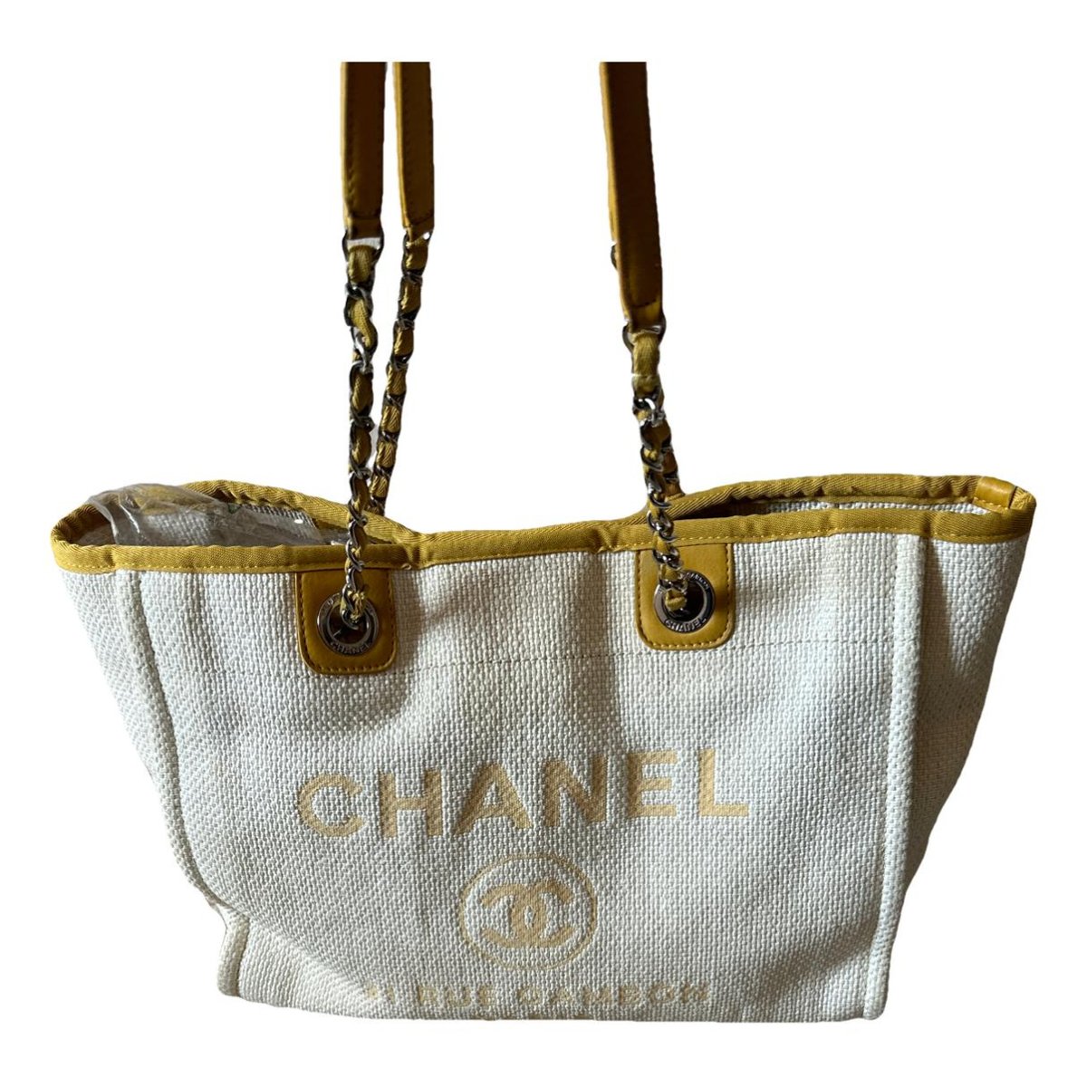 Deauville Chain cloth tote