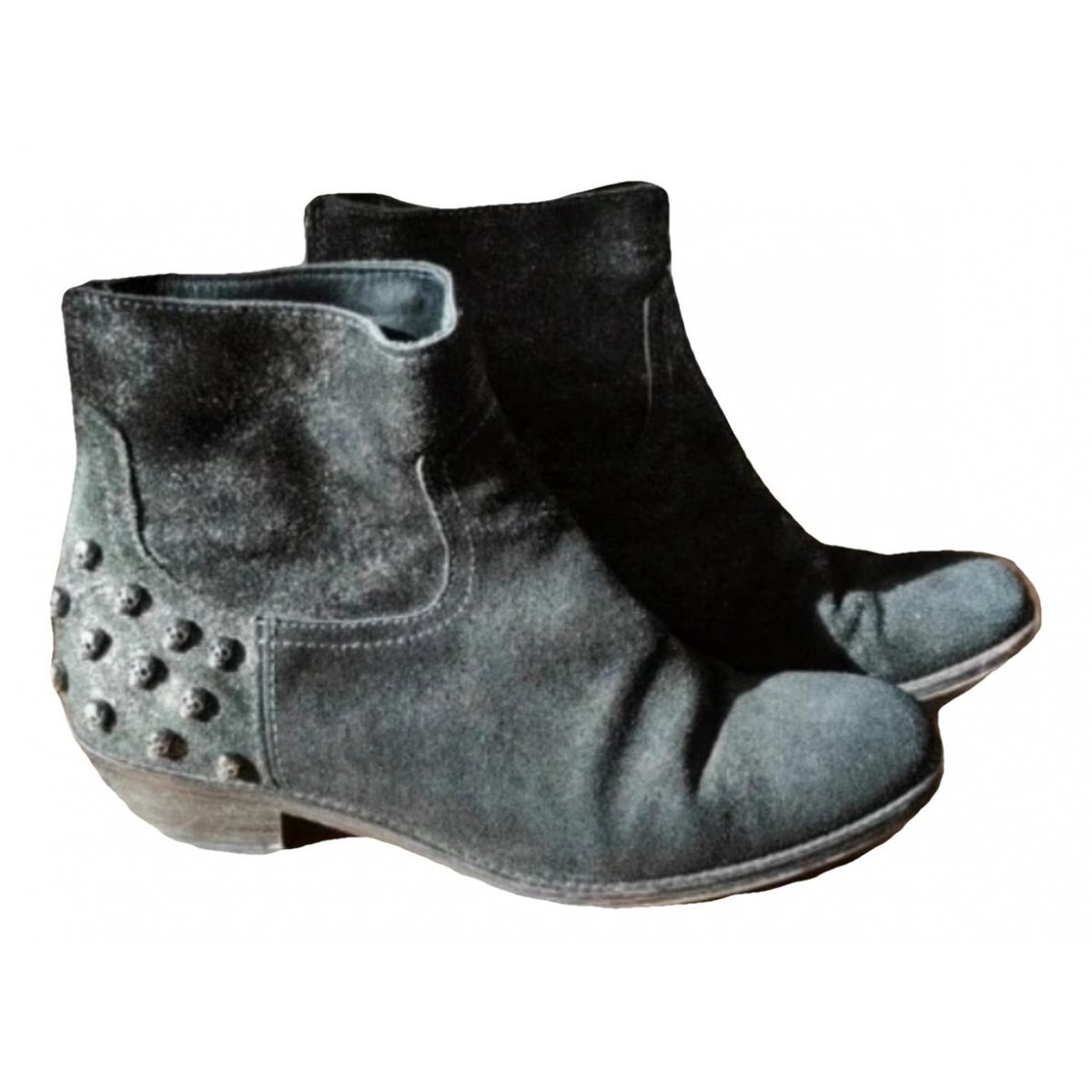 Teddy leather boots