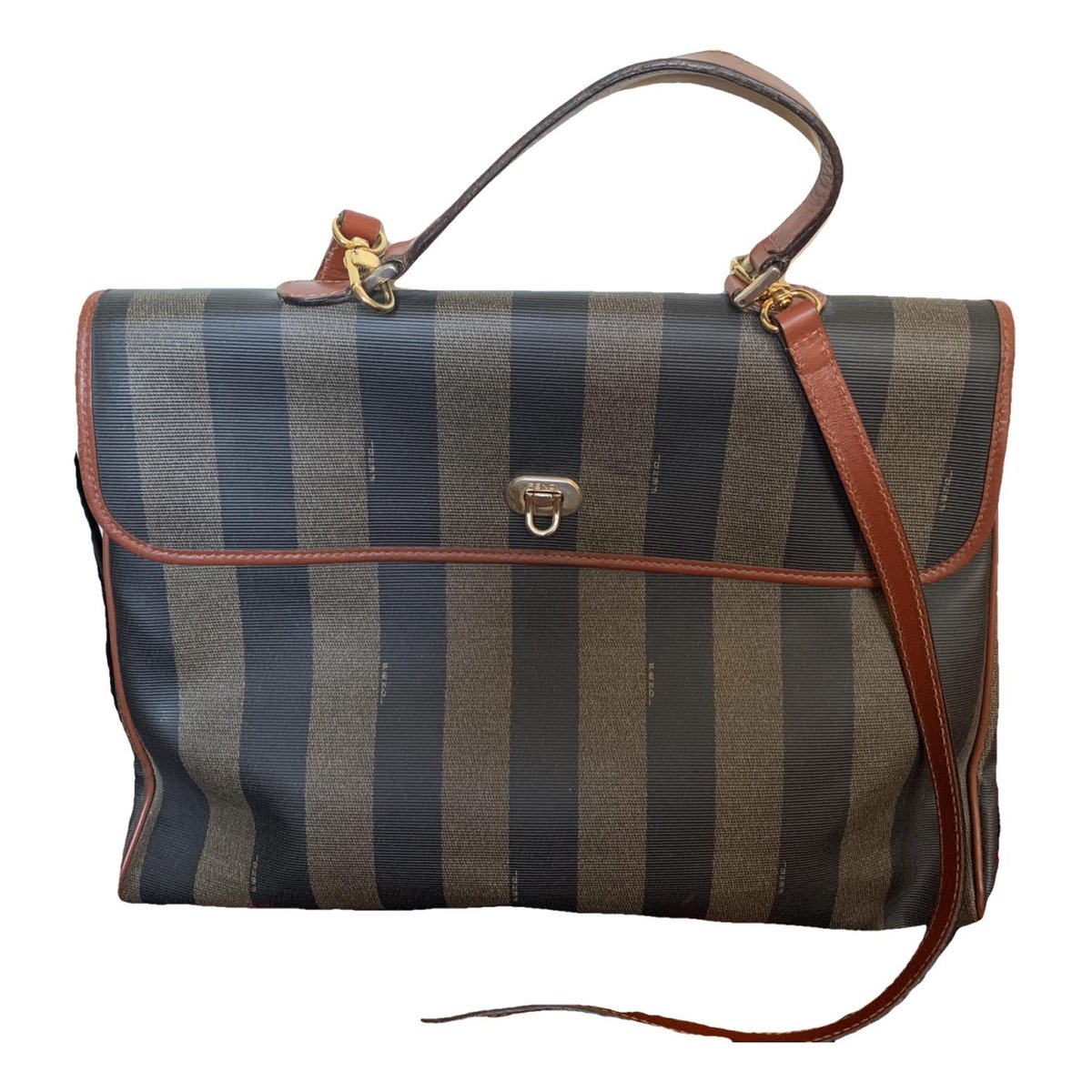 Runaway leather satchel