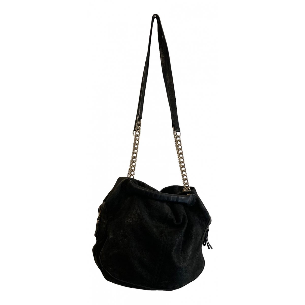Lune leather handbag