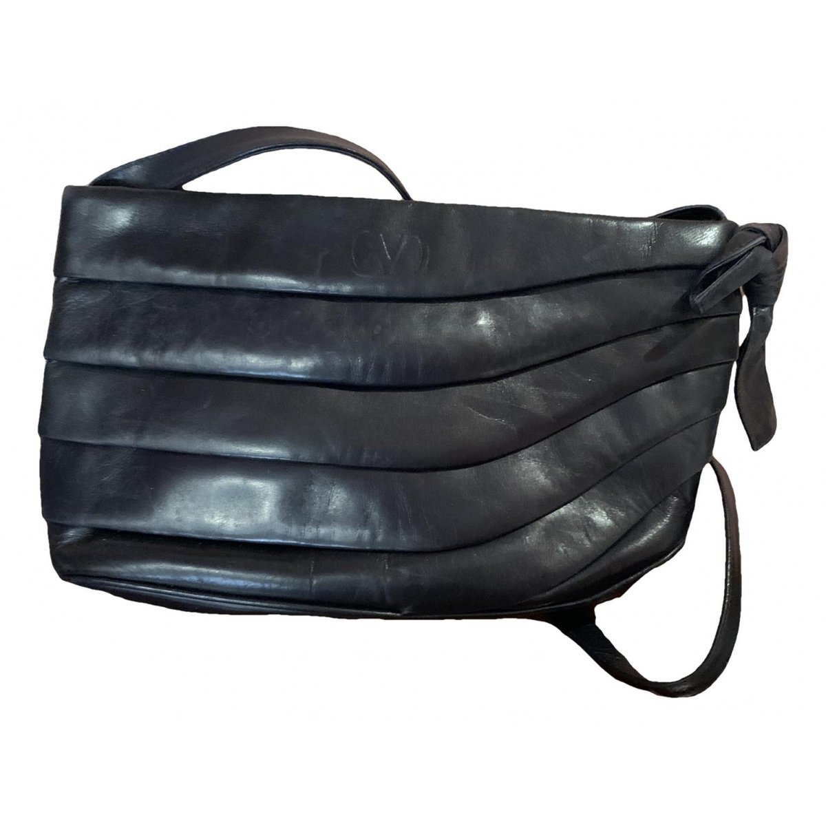 Bloomy Stud leather handbag