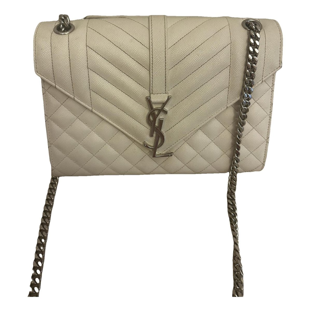 Envelope leather crossbody bag