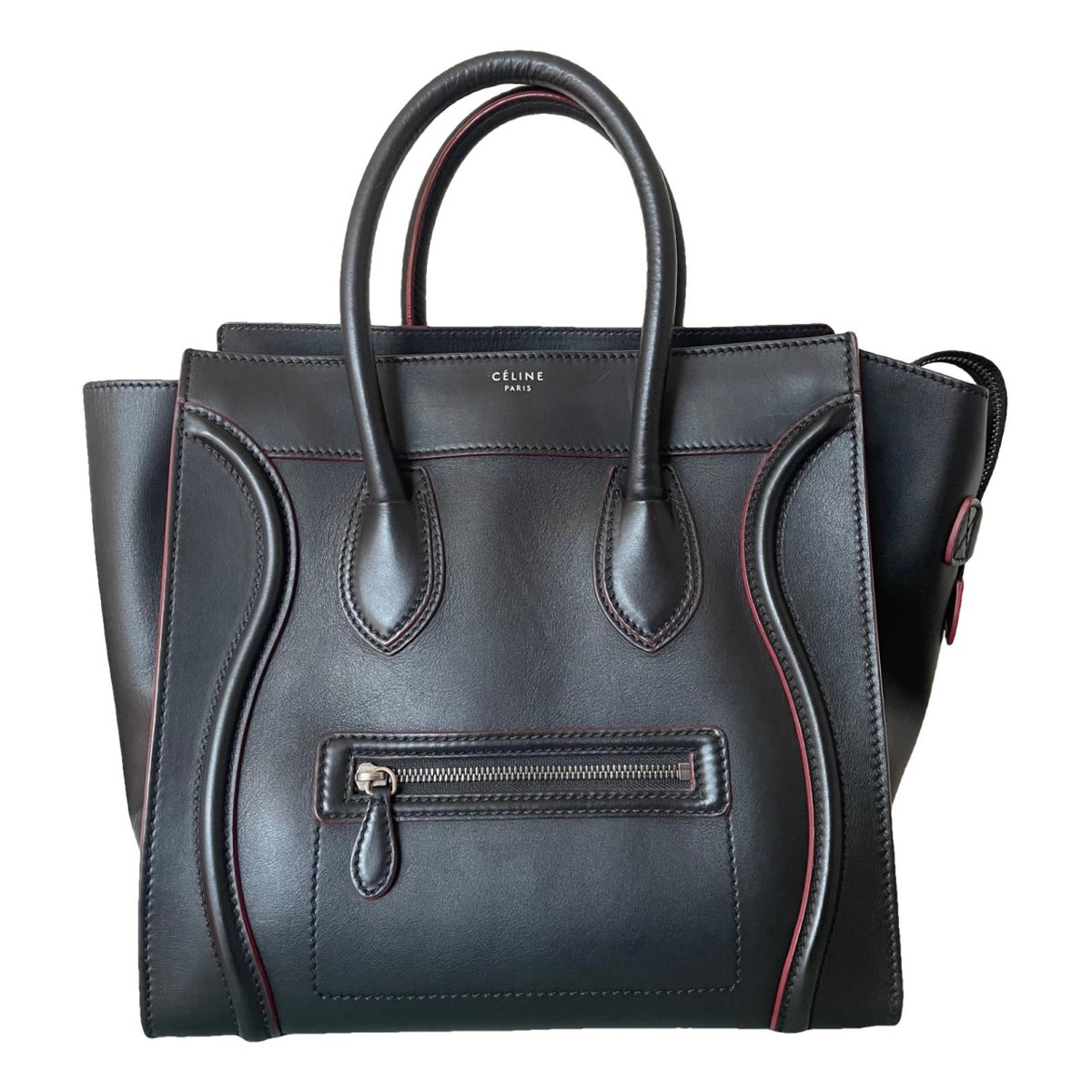 Luggage leather handbag