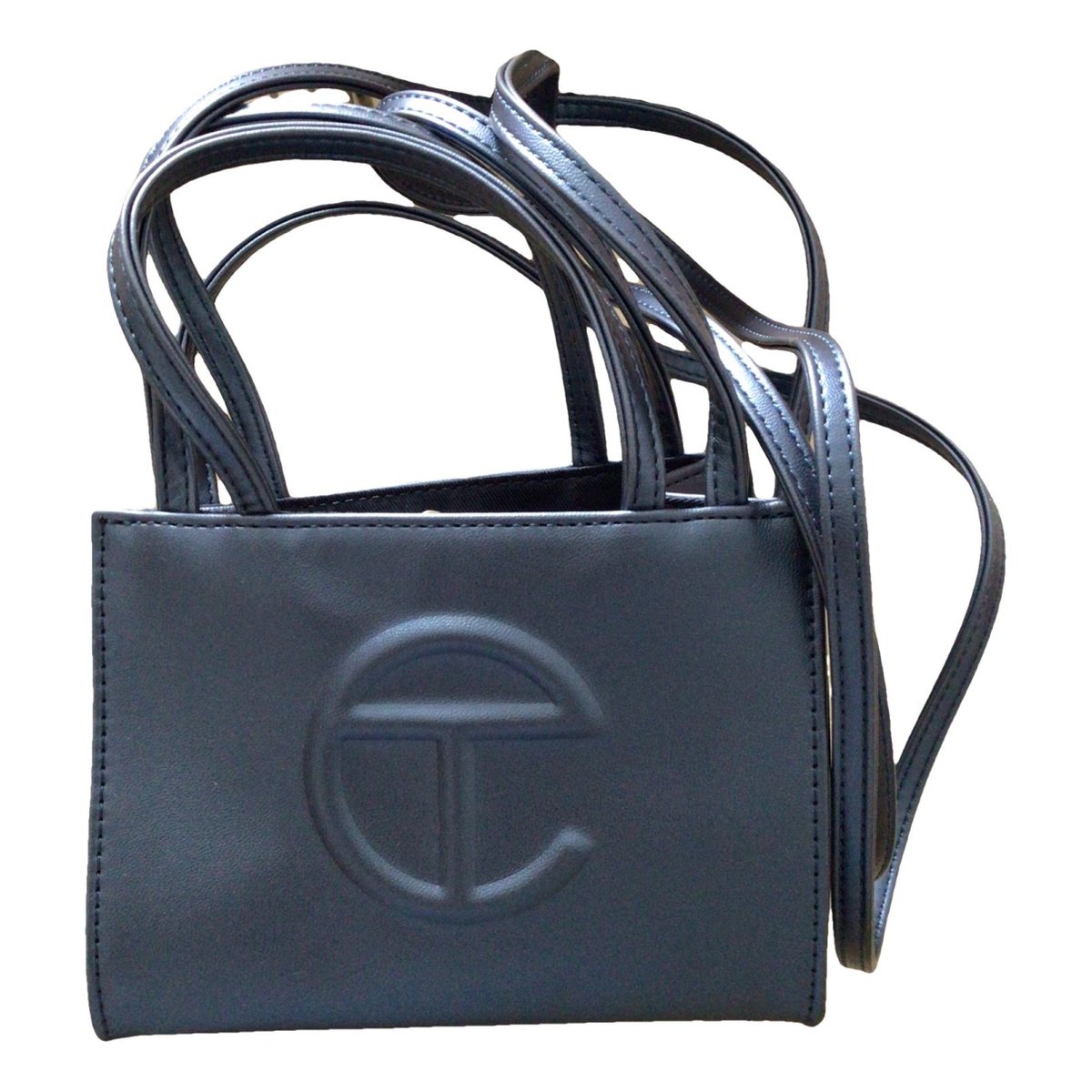 Small Shopping Bag vegan leather tote