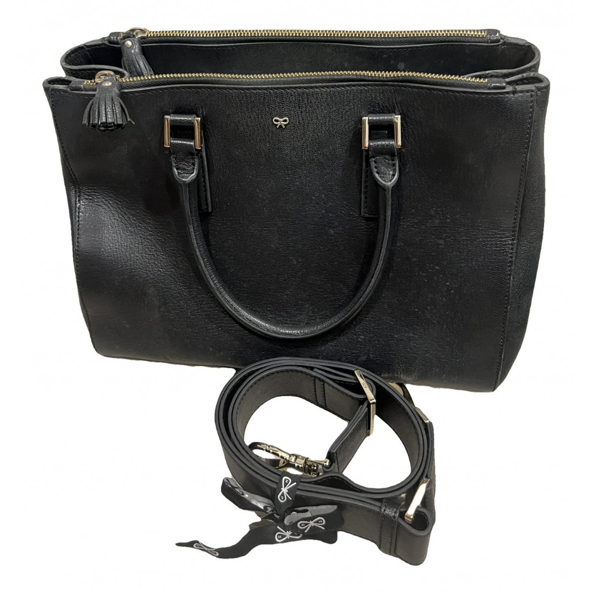 Pimlico patent leather tote