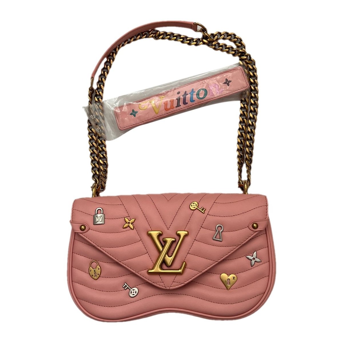 New Wave leather handbag