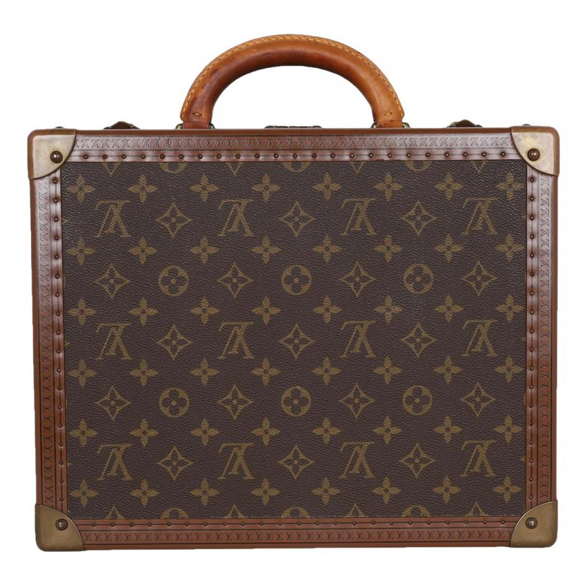 Cotteville leather travel bag