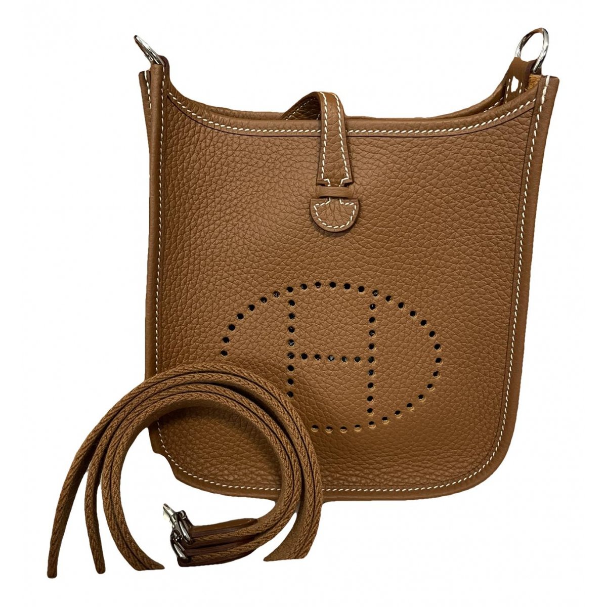 Mini Evelyne leather crossbody bag