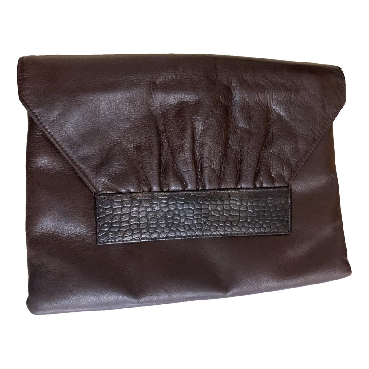 Double F leather handbag