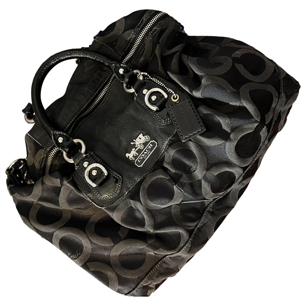 Princess Street Dome Satchel cloth handbag
