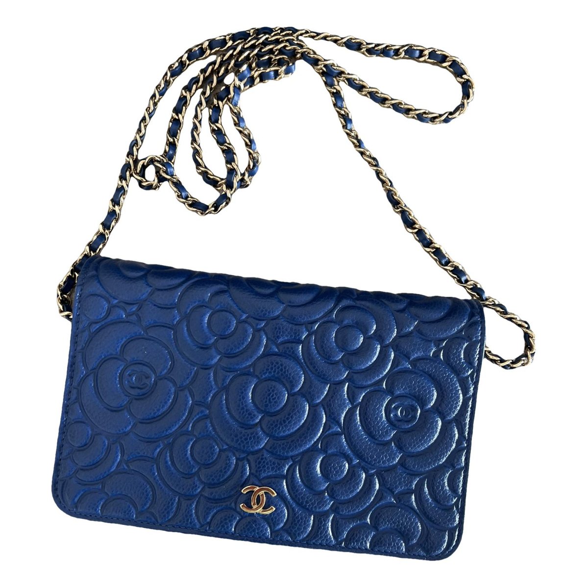 Trendy CC Wallet on Chain leather crossbody bag