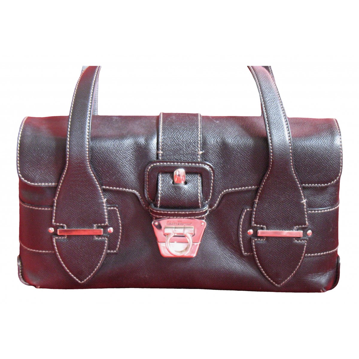 Iconic Top Handle leather handbag