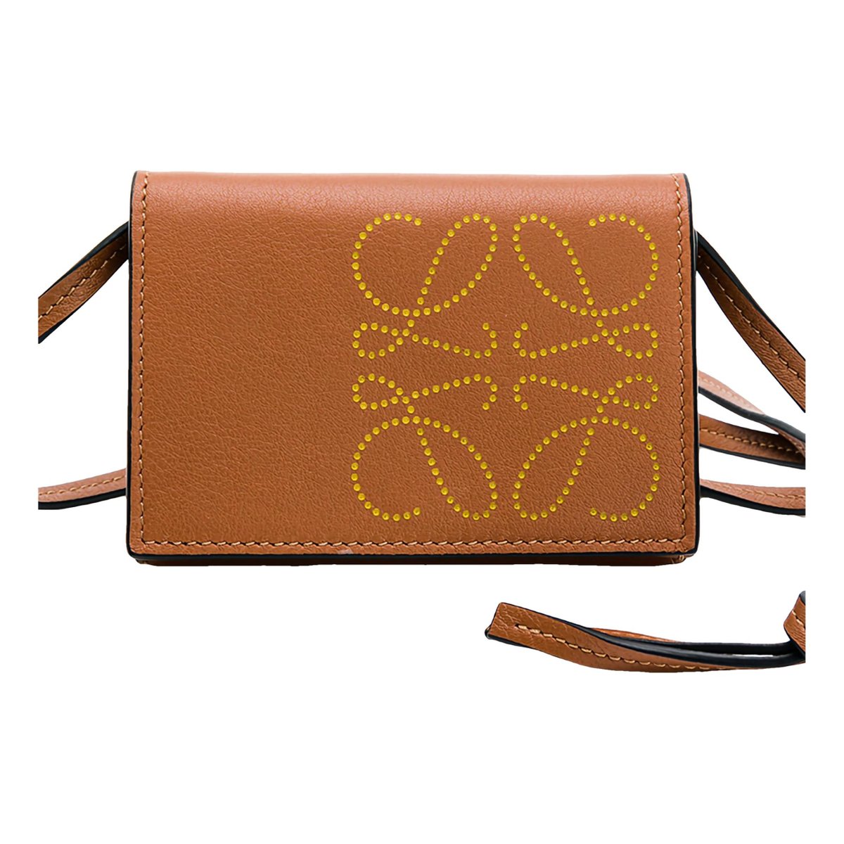 Puzzle leather mini bag