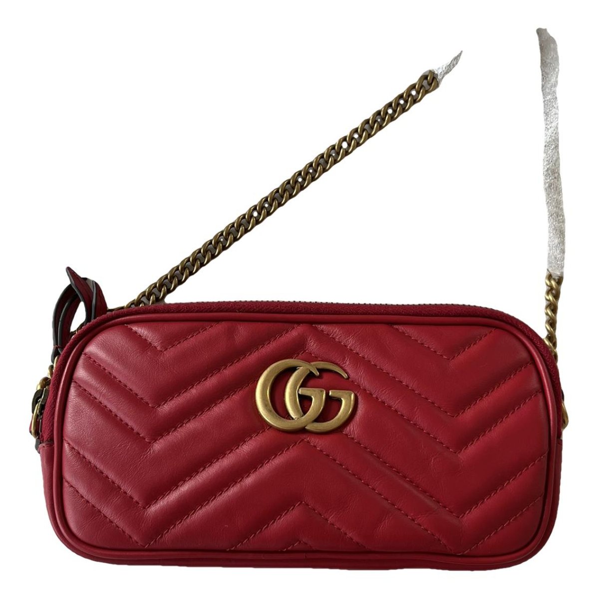 GG Marmont Triple zip leather crossbody bag