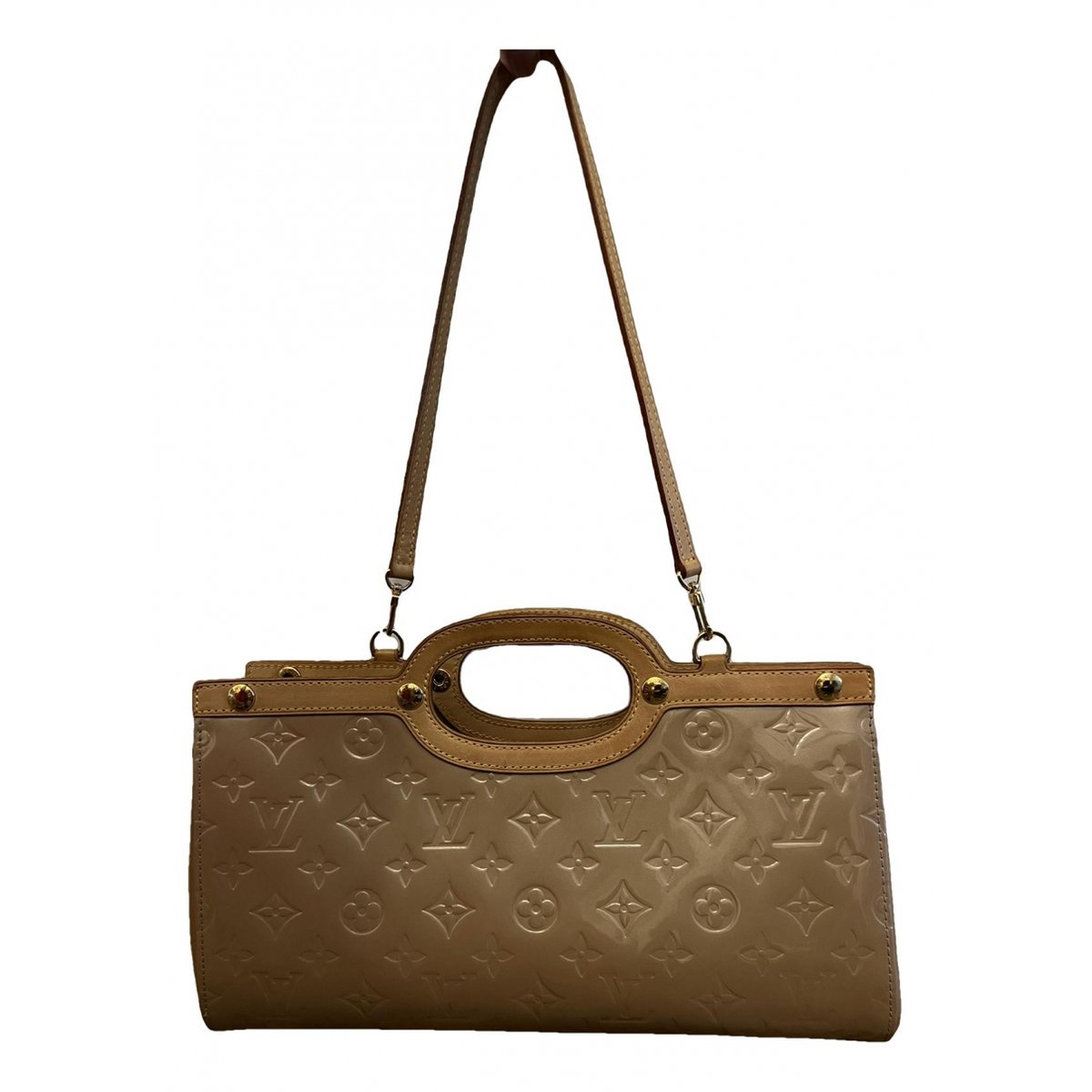 Roxbury patent leather handbag