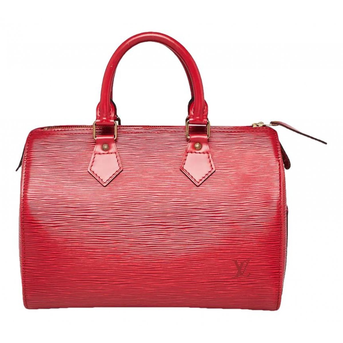 Speedy leather handbag