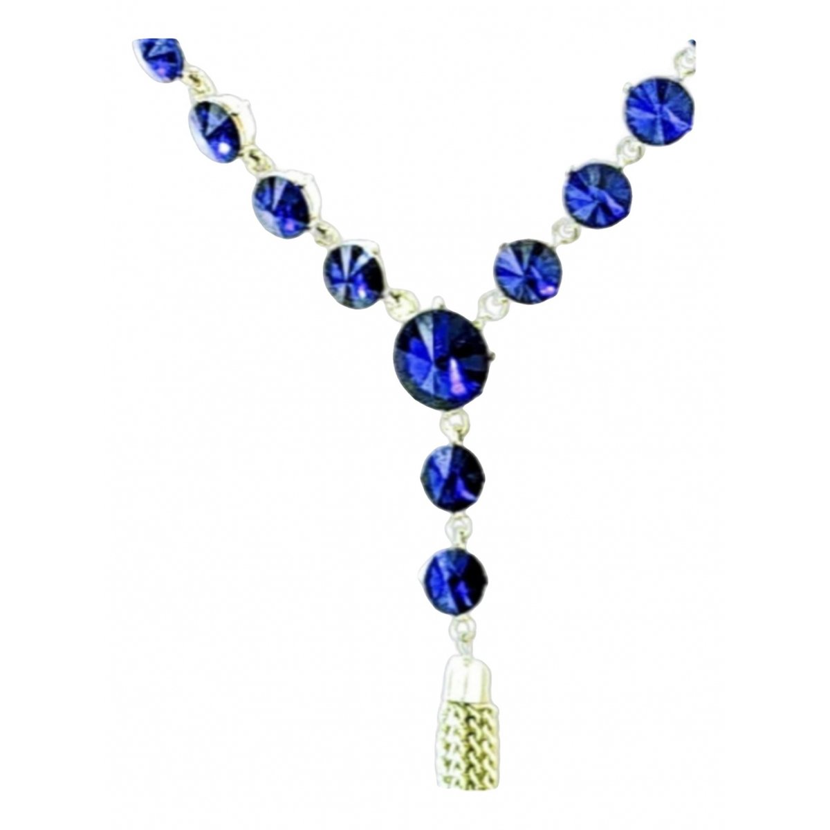 Saphir long necklace