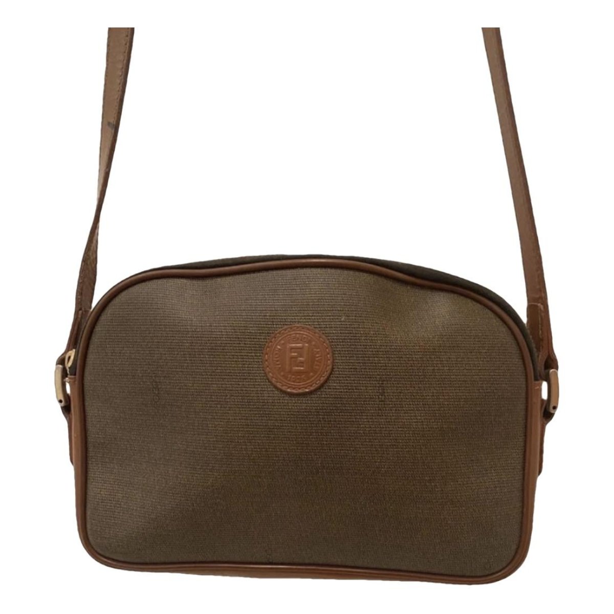 Camera case leather crossbody bag