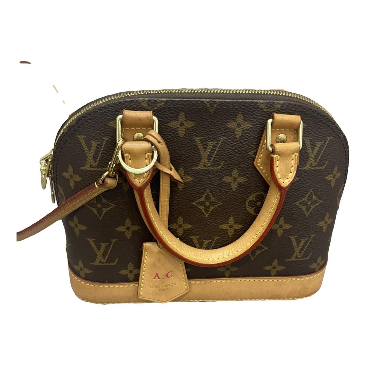 Alma leather handbag