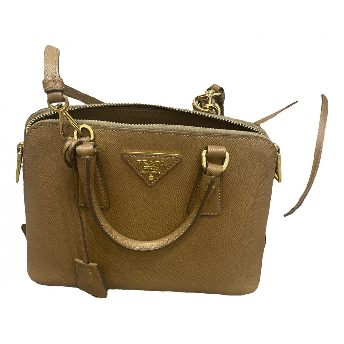 Promenade leather handbag