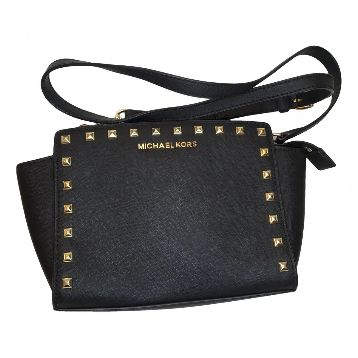 Selma leather crossbody bag