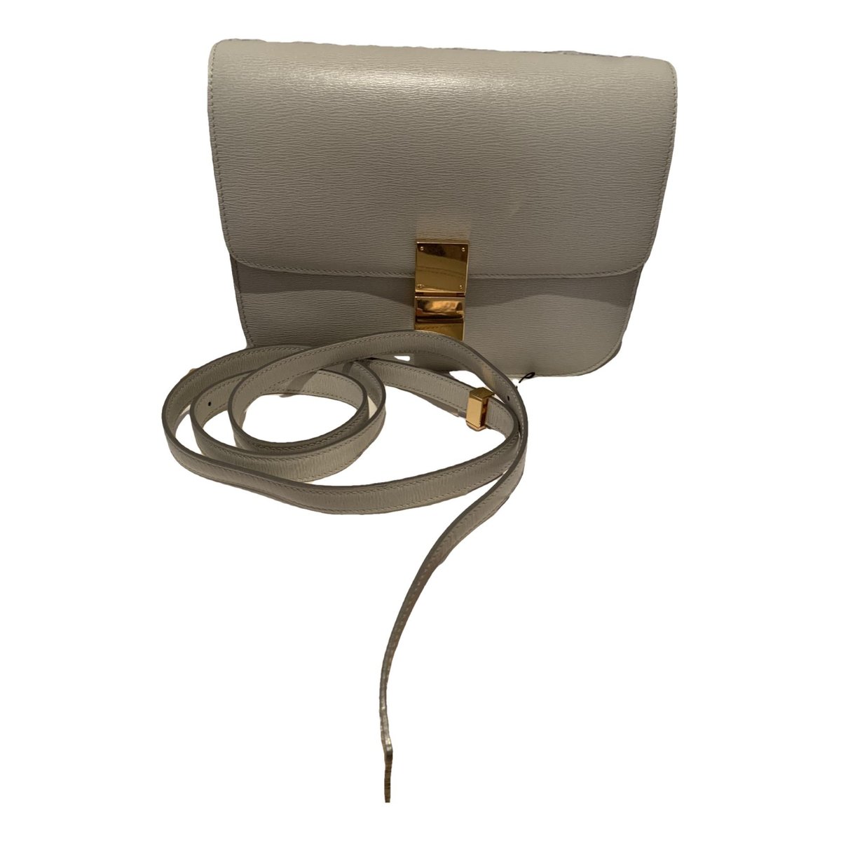 Classic leather crossbody bag