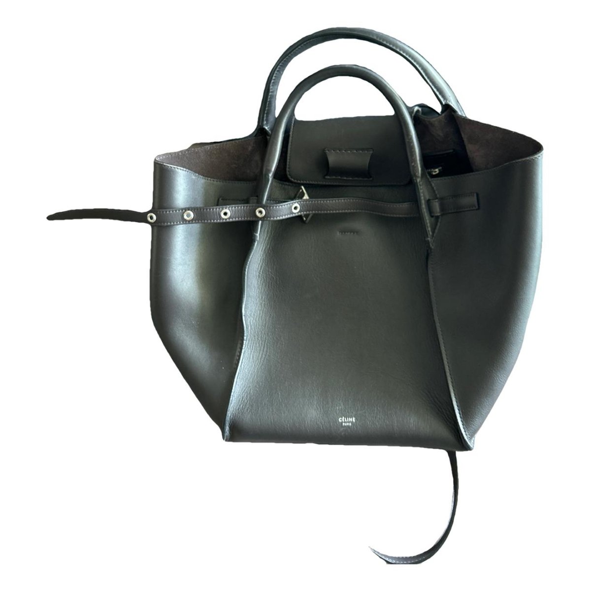 Big Bag leather handbag