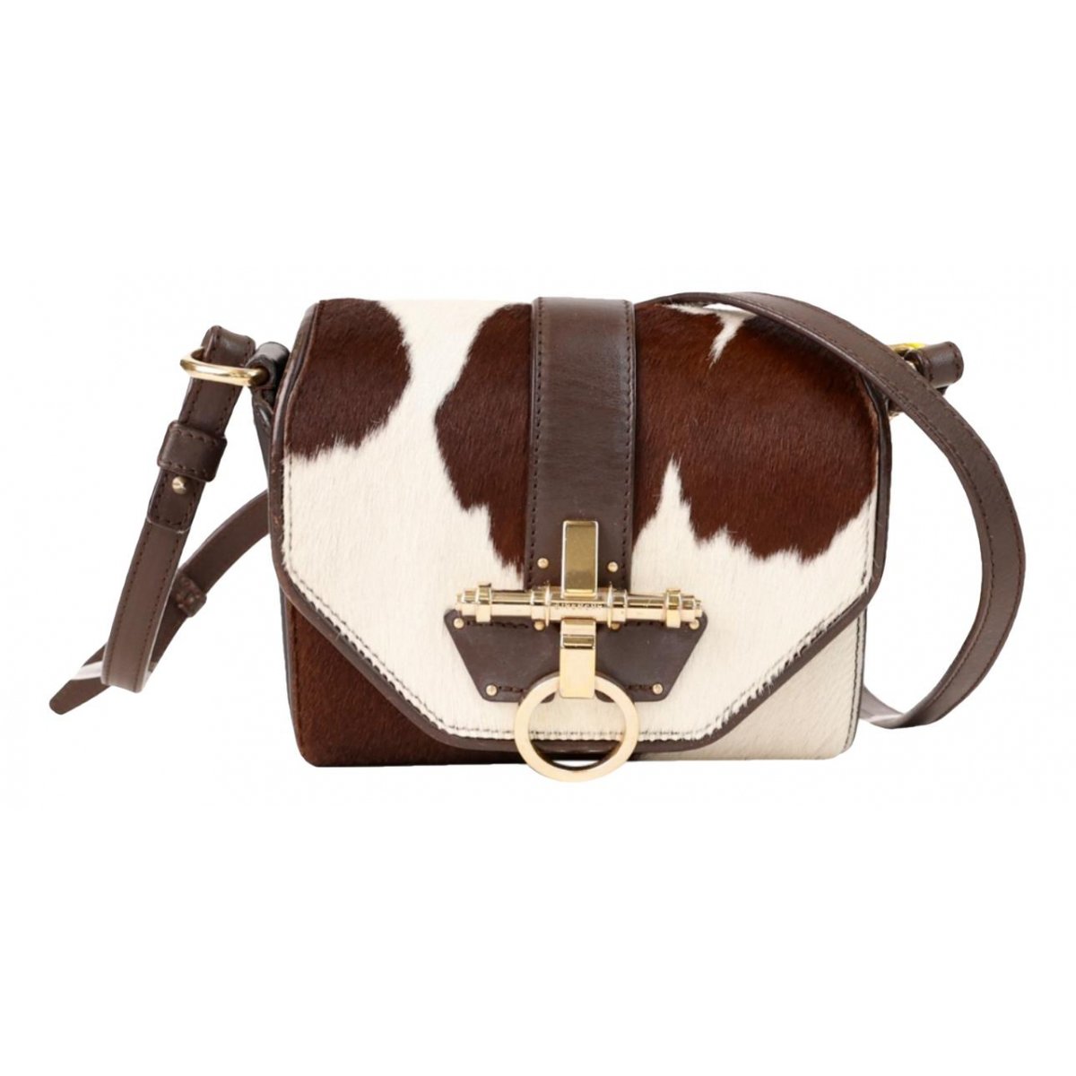 Obsedia pony-style calfskin crossbody bag