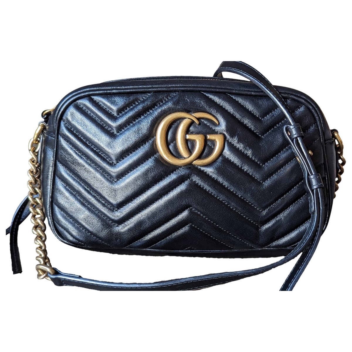GG Marmont leather crossbody bag