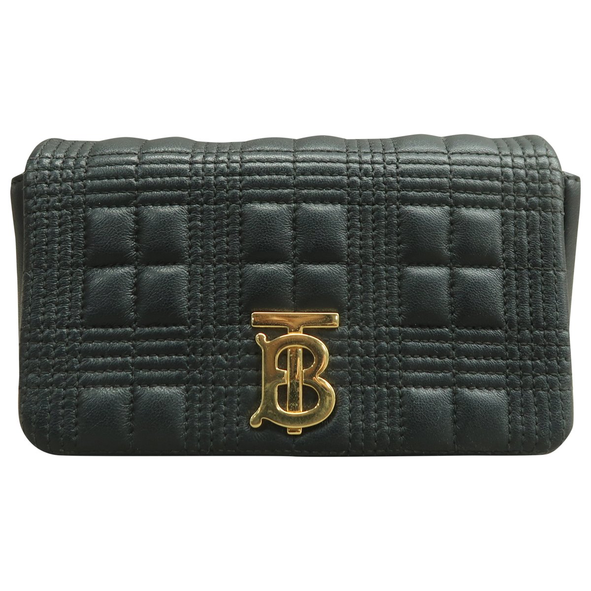 TB leather crossbody bag