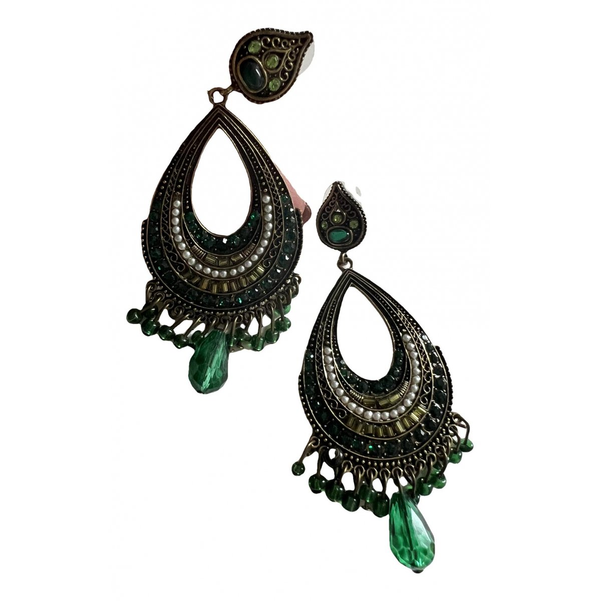 Emeraude earrings