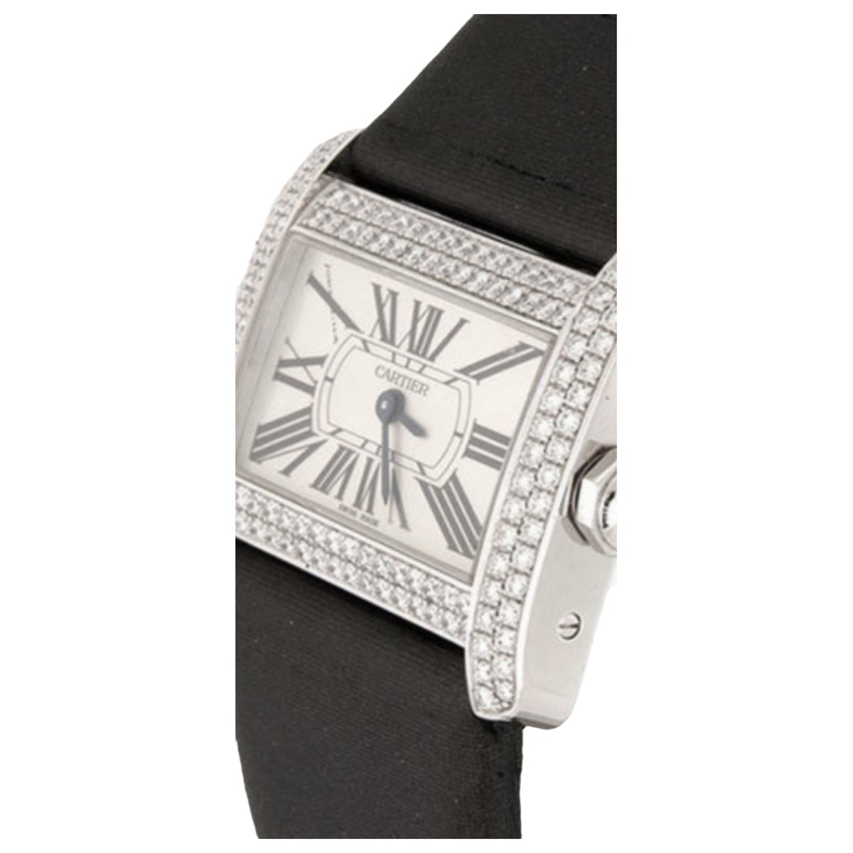 Divan white gold watch