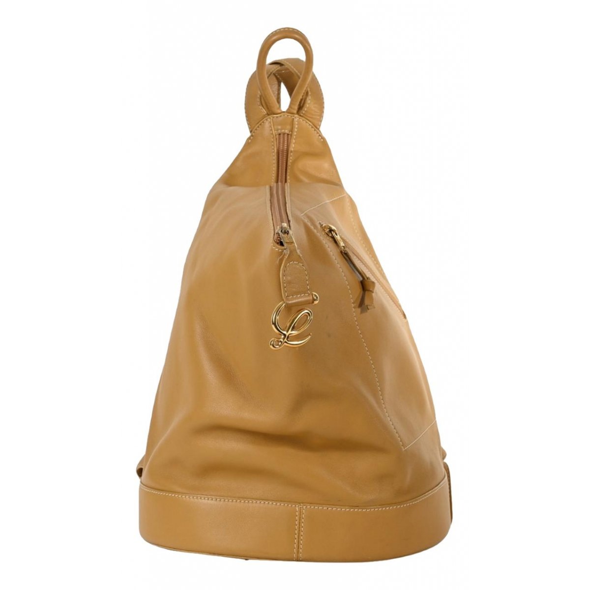 Anton leather backpack