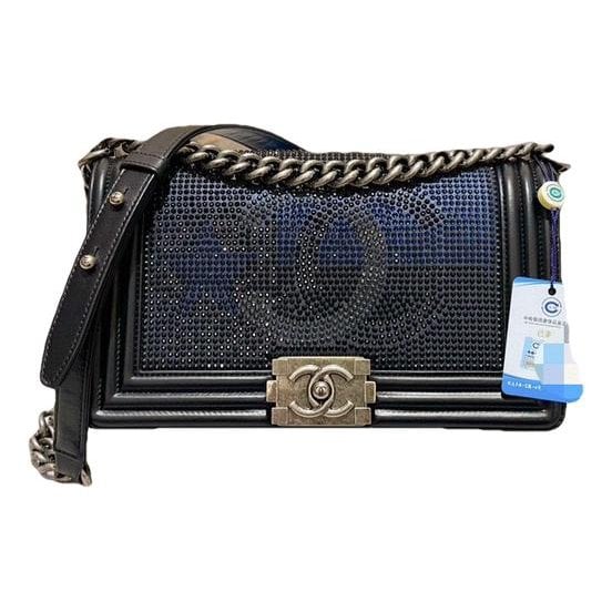 Boy leather crossbody bag