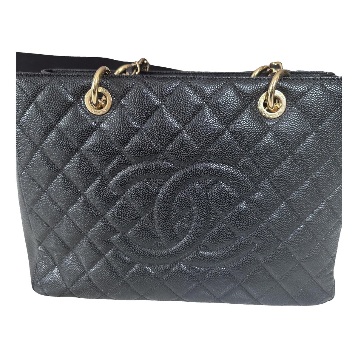 Grand shopping leather handbag