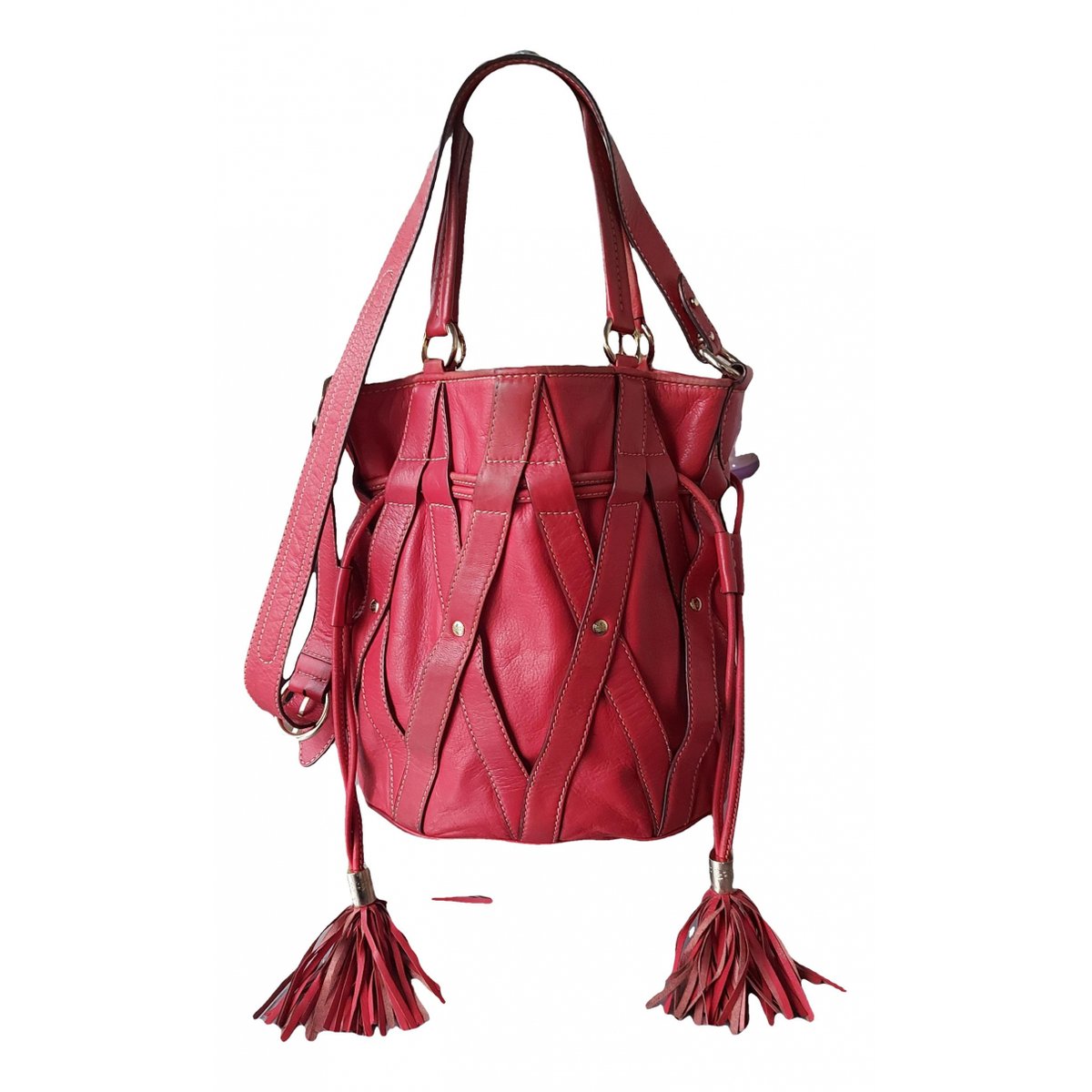 Elsa Sellier leather crossbody bag