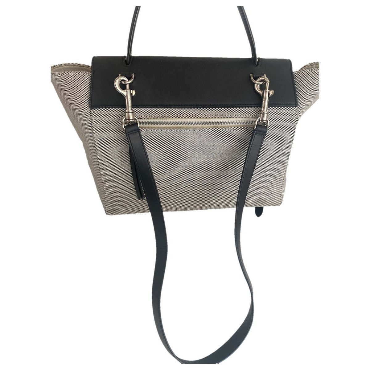Belt leather handbag