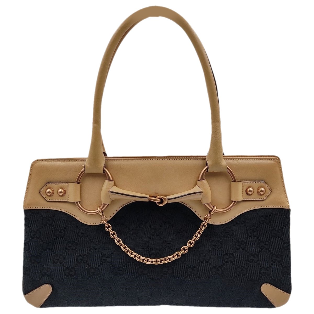 Horsebit 1955 Chain cloth handbag