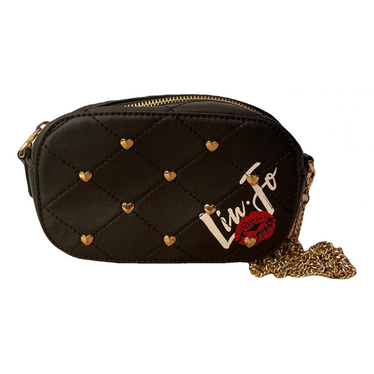 Vegan leather clutch bag