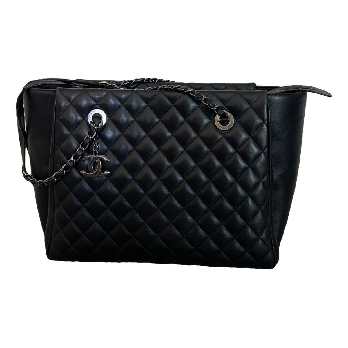 Classic CC Shopping leather tote