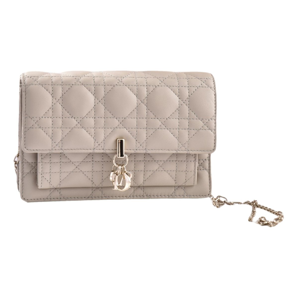 Lady Dior leather handbag