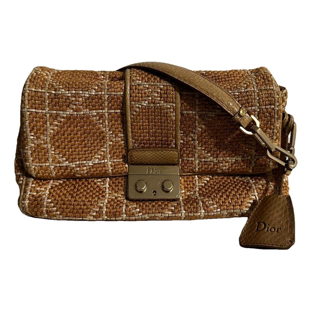 New Lock tweed handbag