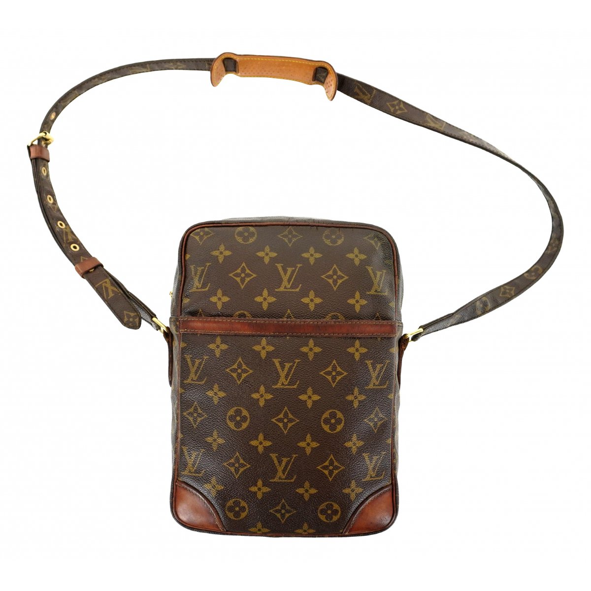 Danube leather crossbody bag