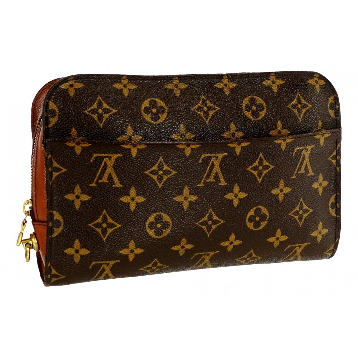 Orsay leather clutch bag