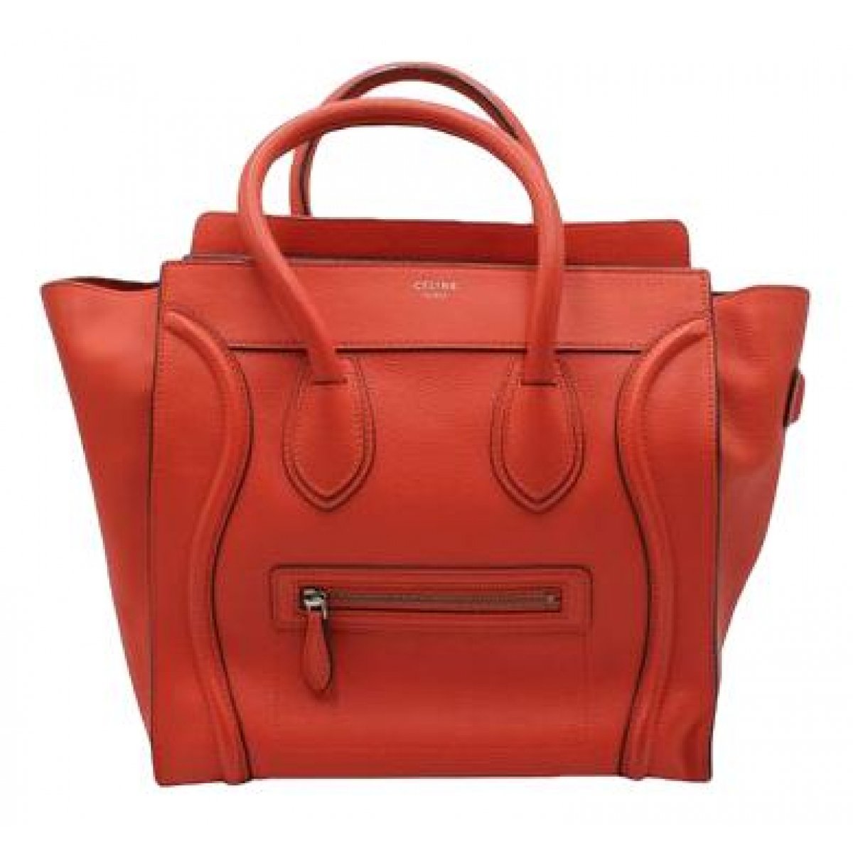 Phantom leather handbag
