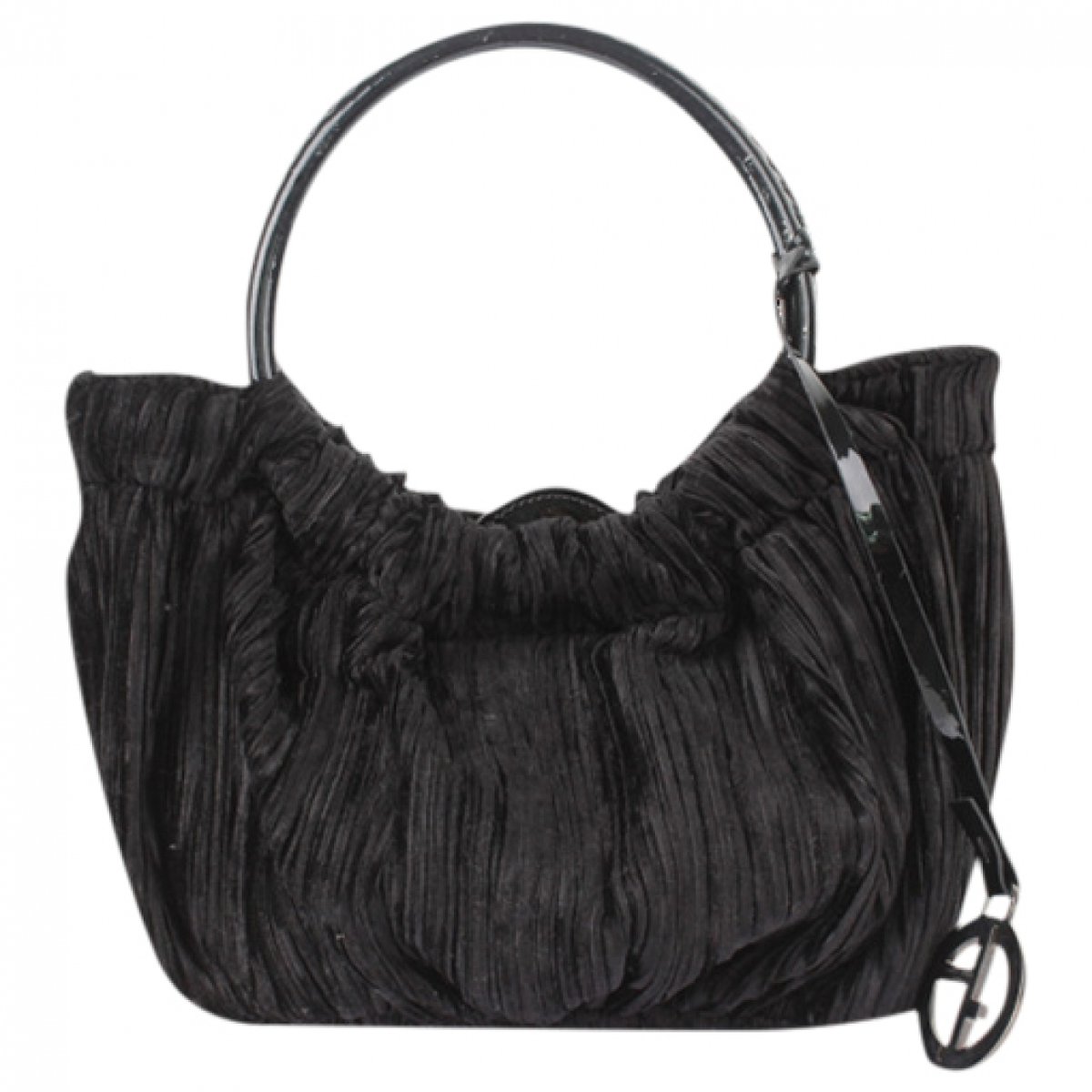 Velvet clutch bag
