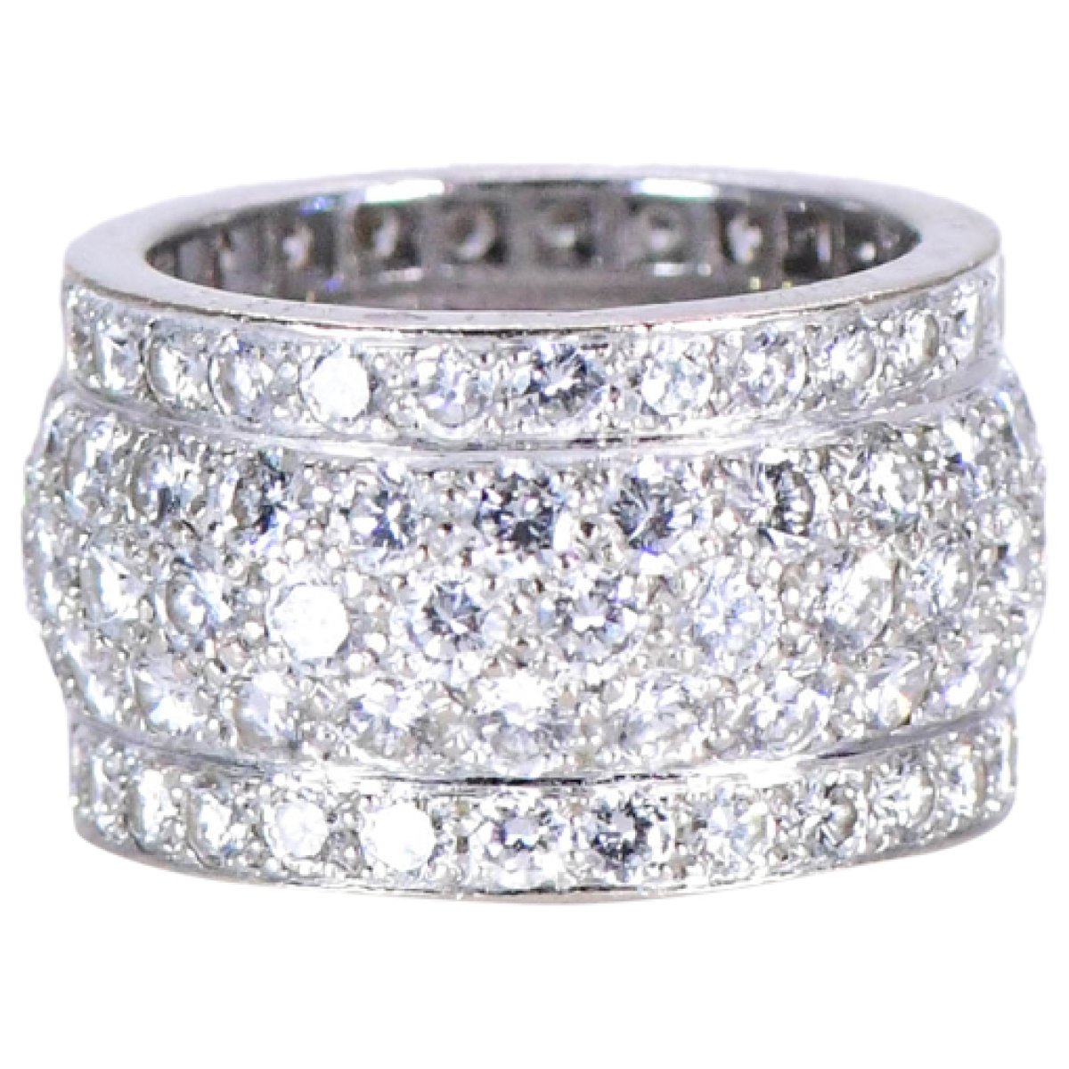 Nigéria white gold ring