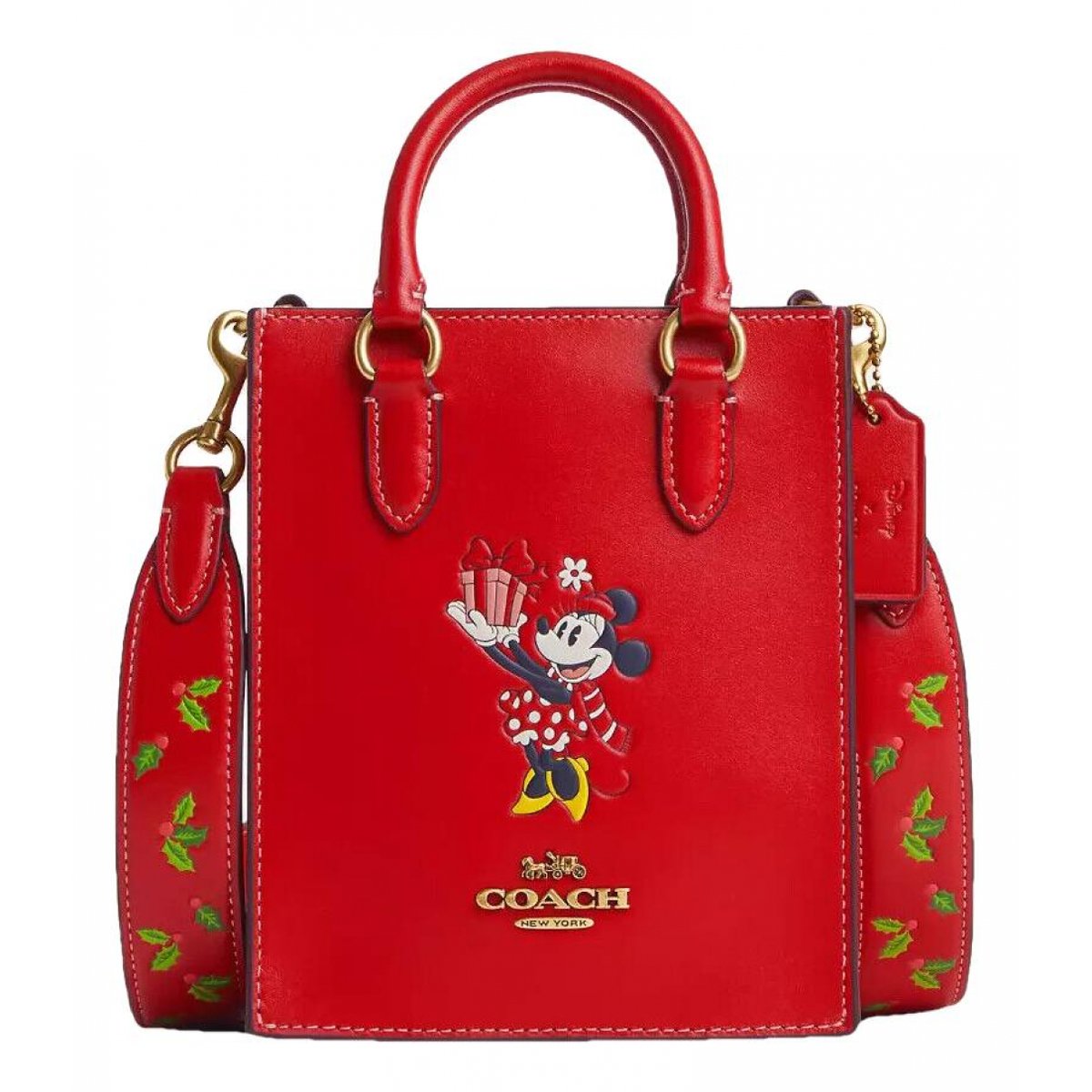 Disney collection leather tote
