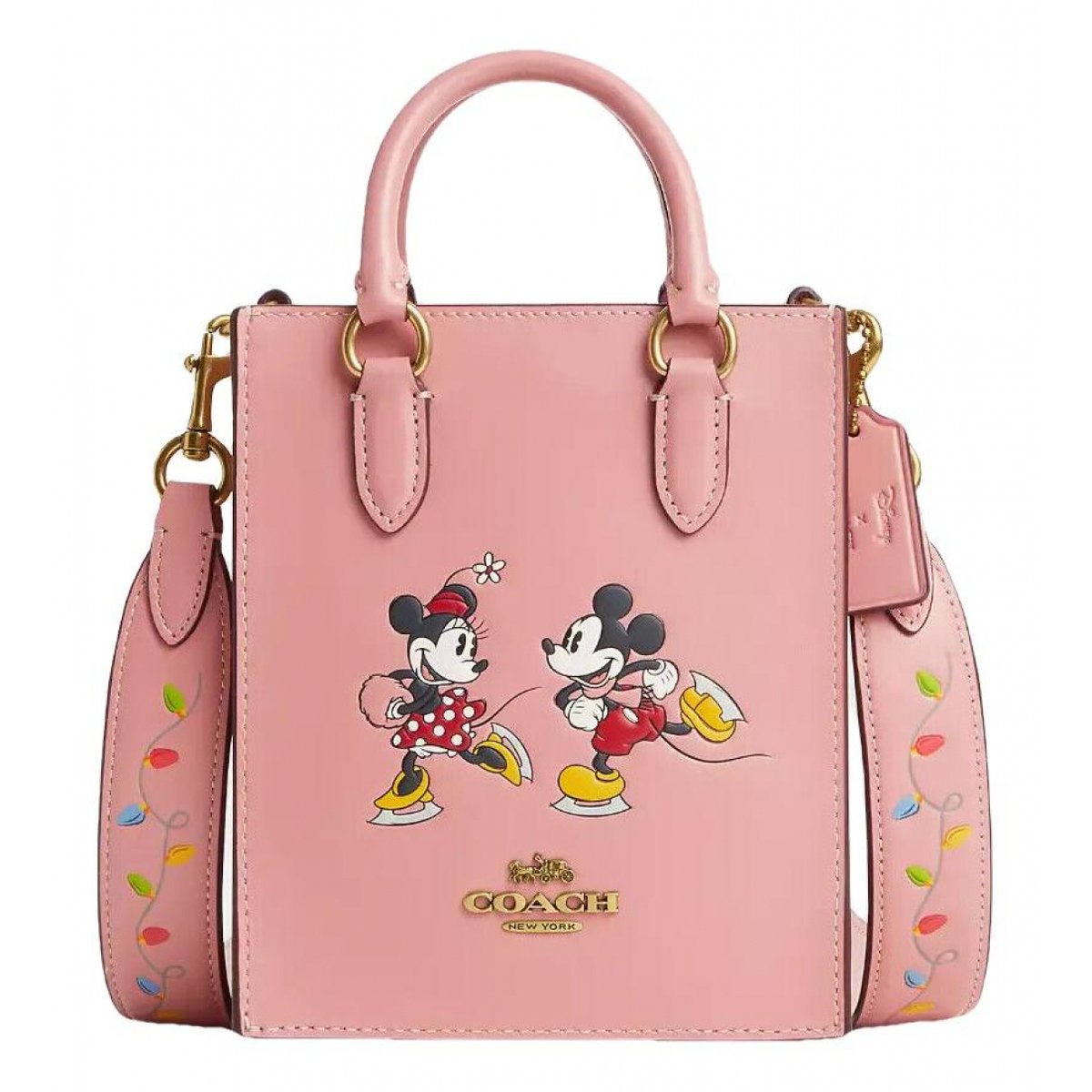 Disney collection leather tote