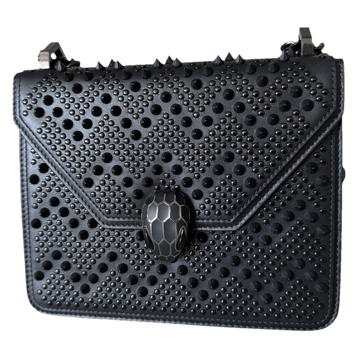 Serpenti leather crossbody bag
